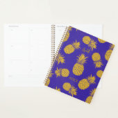 Tropical Pineapple with Name – Watercolor Style Planer (Anzeige)