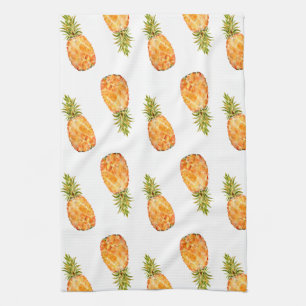 Tropical Pineapples Geschirrtuch