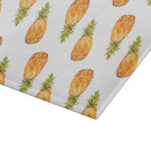 Tropical Pineapples Schneidebrett (Ecke)