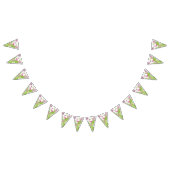 Tropical Pink Flamingo Geburtstagsparty Wimpelkette (Alle)