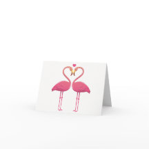 Tropical Pink Flamingo Liebe Hallo Denken Sie an S
