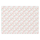 Tropical Pink Flamingo Pattern Küche Tischdecke (Vorderseite (Horizontal))