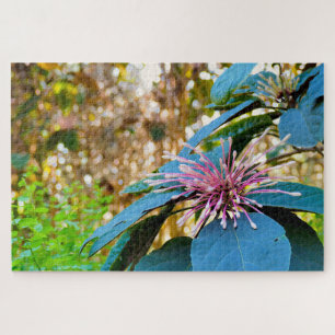 Tropical Pink Flower Foto-Puzzle Puzzle