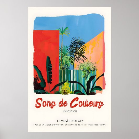 Tropical Plants Kunstprint 1965 Musée d'Orsay Poster (Vorne)