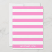 Tropical Pool Party Birthday Party Invitation Einladung (Rückseite)