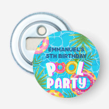 Tropical Pool Party Geburtstag