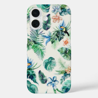 Tropical Print Hawaii i iPhone Case