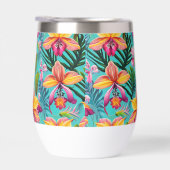 Tropical Print Wine Tumbler (Rechts)
