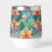 Tropical Print Wine Tumbler (Links)