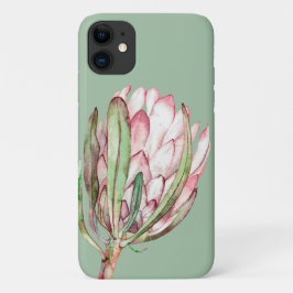 Tropical Protea Floral on Mint Case-Mate iPhone Hülle