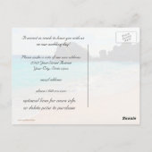 Tropical Red Hibiskus Hübsch Beach Danke Postkarte (Rückseite)