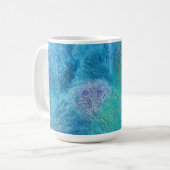 Tropical Reef original Art Coffee Tasse (Vorderseite Links)