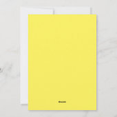 Tropical Reggae Santa - Weihnachtsbaum Kunst Feiertagskarte (Rückseite)