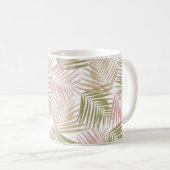 Tropical Retro #8 (Beachy Vibes) #palms #decor Kaffeetasse (VorderseiteRechts)