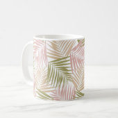 Tropical Retro #8 (Beachy Vibes) #palms #decor Kaffeetasse (Vorderseite Links)