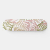 Tropical Retro #8 (Beachy Vibes) #palms #decor Skateboard (Horizontal)