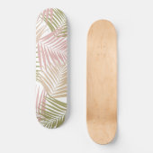 Tropical Retro #8 (Beachy Vibes) #palms #decor Skateboard (Vorderseite)