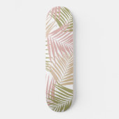 Tropical Retro #8 (Beachy Vibes) #palms #decor Skateboard (Vorderseite)