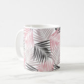 Tropical Retro #9 (Beachy Vibes) #palms #decor Kaffeetasse (Vorderseite Links)