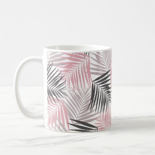 Tropical Retro #9 (Beachy Vibes) #palms #decor Kaffeetasse (Links)
