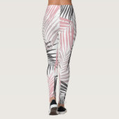 Tropical Retro #9 (Beachy Vibes) #palms #decor Leggings (Rückseite)