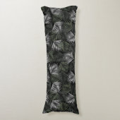 Tropical Retro Night Pattern #2 #palms #decor #art Seitenschläferkissen (Vorderseite Vertikal)
