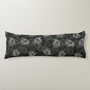 Tropical Retro Night Pattern #2 #palms #decor #art Seitenschläferkissen
