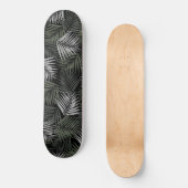 Tropical Retro Night Pattern #2 #palms #decor #art Skateboard (Vorderseite)
