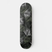 Tropical Retro Night Pattern #2 #palms #decor #art Skateboard (Vorderseite)