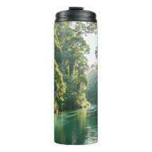 Tropical River Stainless Steel Travel Mug
