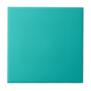 Tropical Robin Egg Blue Solid Color Fliese