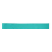 Tropical Robin Egg Blue Solid Color Satinband (Vorderseite)