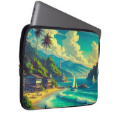 Tropical Ryukyu Dreams Laptopschutzhülle (Vorne Rechts)