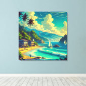Tropical Ryukyu Dreams Leinwanddruck (Insitu (Holzboden))