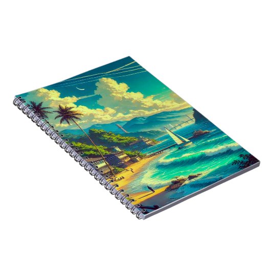 Tropical Ryukyu Dreams Notizblock (Rechte Seite)