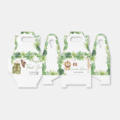 Tropical Safari Jungle Animals Baby Dusche Geschenkschachtel (Ungefaltet)
