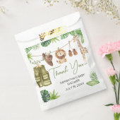 Tropical Safari Jungle Animals Baby Dusche Geschenktütchen (Versiegelt)