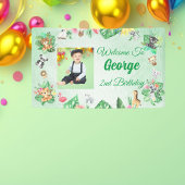 Tropical Safari Jungle Animals Kindergeburtstag Banner