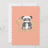 Tropical Safari Jungle Animals Kindergeburtstag Einladung (Rückseite)