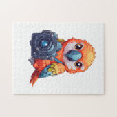 Tropical Safari Parrot Macaw Fotograf Puzzle (Horizontal)