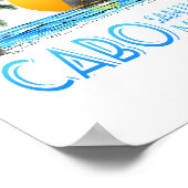 Tropical Sailing Cabo San Lucas Mexico Poster (Ecke)