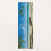 Tropical Sandy Beach Paradise Yoga Mat Yogamatte (Vorderseite)