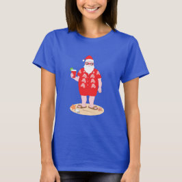 Tropical Santa Claus T-Shirt