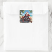 Tropical Santa Sticker –  Christmas on the Beach (Tasche)