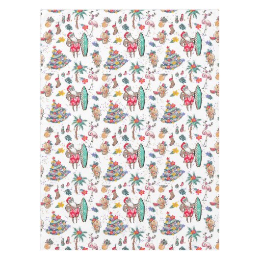 Tropical Santa Tischdecke (Vorderseite)