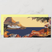 Tropical Save the Date (1) - Kein Text (Vorne/Hinten)