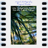 Tropical Shades Abstrakt Green Badematte