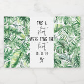 Tropical Shot Stickers Alkoholflaschenetikett (Einzelnes Label)