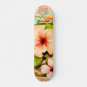 Tropical Skateboard Proverbs 18:24 (Vorne)