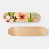 Tropical Skateboard Sprüche 18:24 (Horizontal)